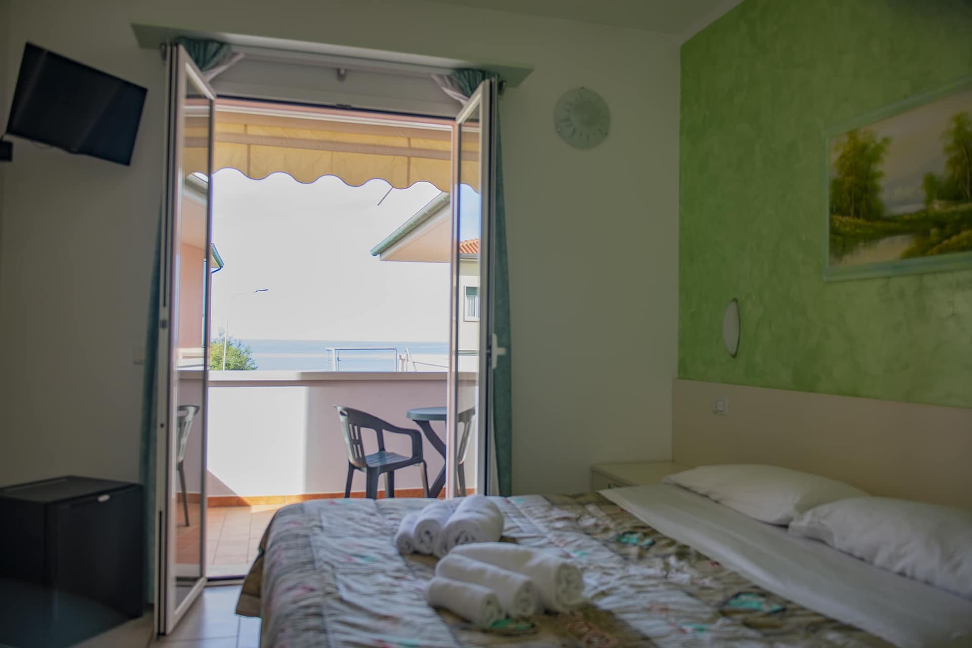 Camera Matrimoniale Vista Mare – Camera Auriga Hotel del Sole San Vincenzo